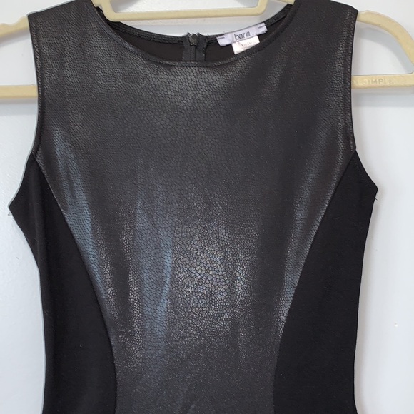 🔥BAR lll faux leather embossed snake print detail dress - Picture 5 of 9